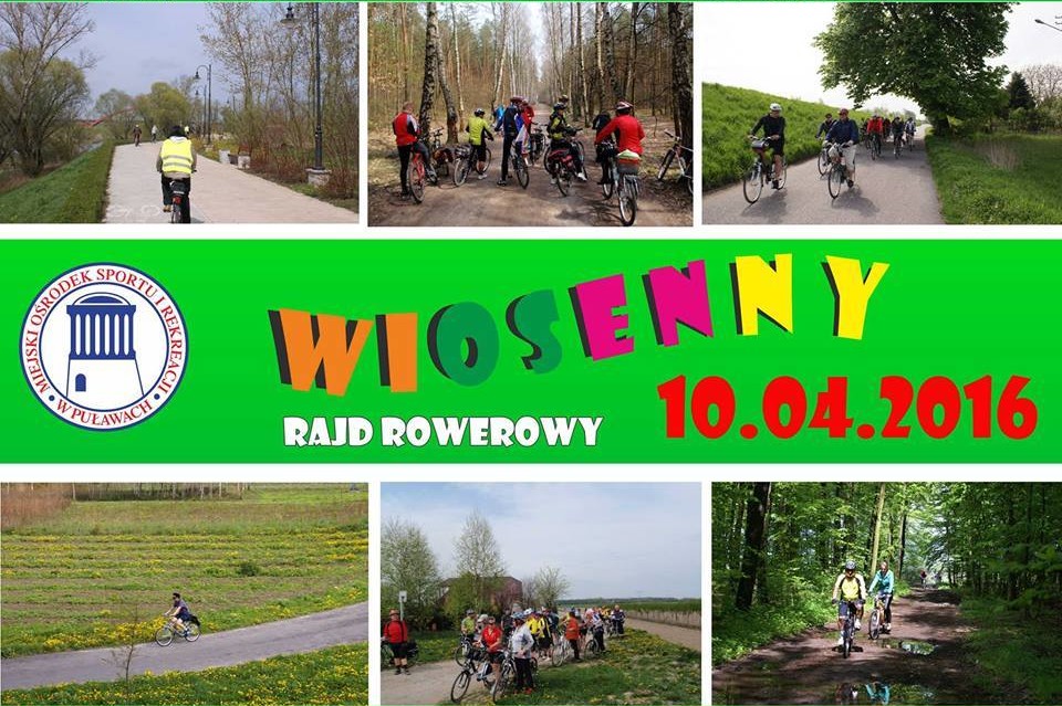 Wiosenny Rajd Rowerowy Puławy 2016 - Zdjęcie główne