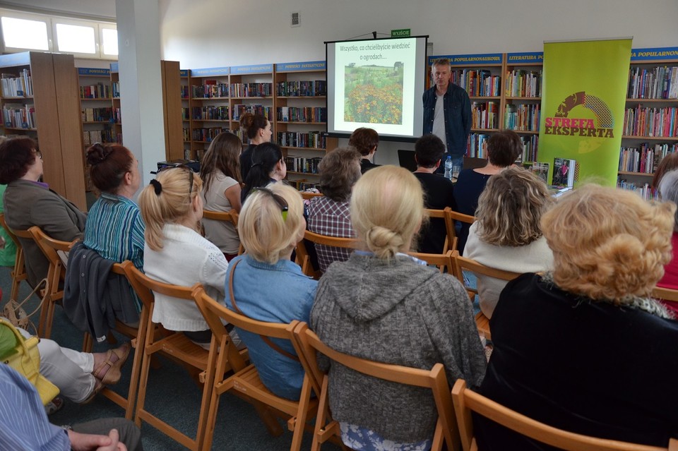 Strefa Eksperta - „O ogrodach w Bibliotece” - Zdjęcie główne