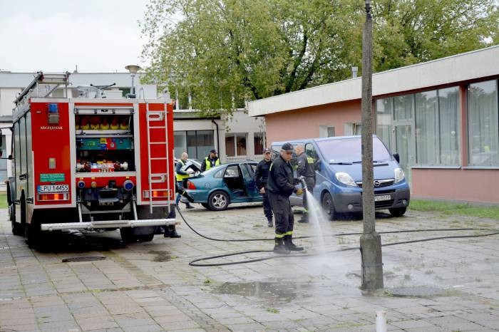 Samobójstwo w centrum Puław - Zdjęcie główne