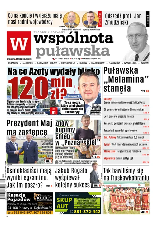 Najnowsze wydanie Wspólnoty Puławskiej  - 9 lipca 2024r - Zdjęcie główne