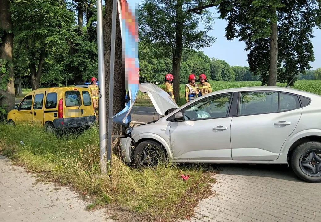 Powiat puławski: Kolizja dwóch samochodów. Służby powiadomiło jedno z aut - Zdjęcie główne