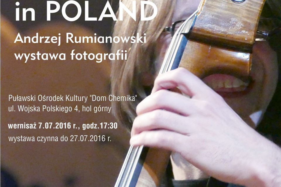 Jazz in Poland - wystawa fotografii Andrzeja Rumianowskiego - Zdjęcie główne