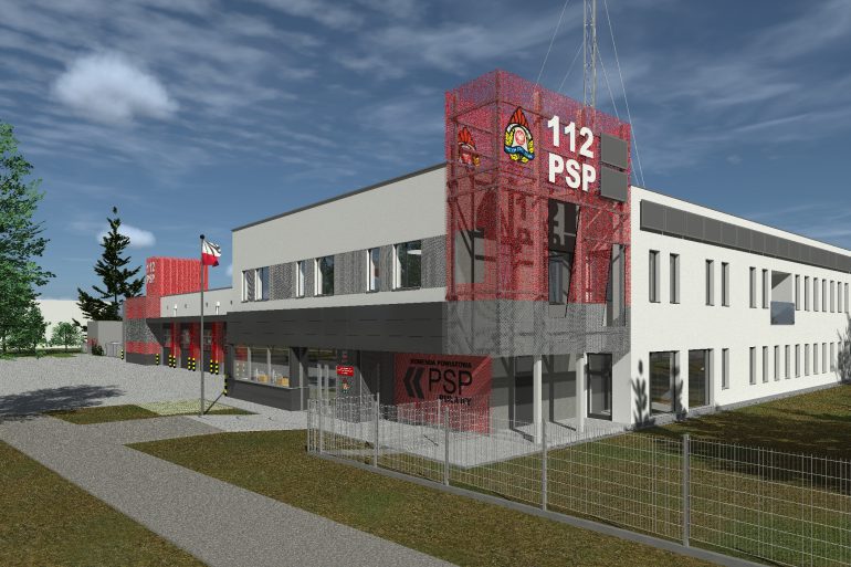 Jak będzie wyglądać nowa komenda PSP w Puławach? - Zdjęcie główne