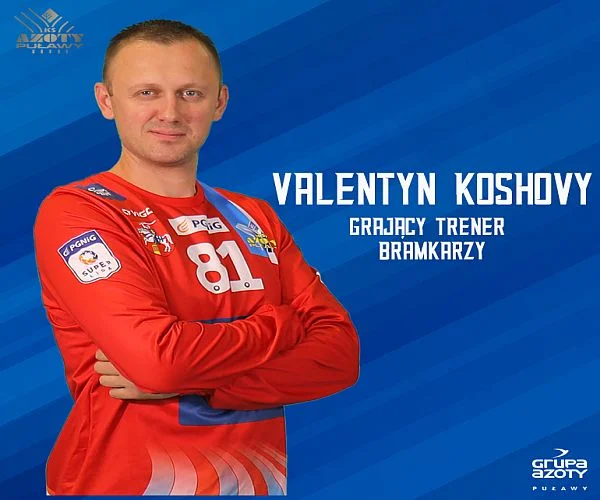 Valentyn Koshovy grającym trenerem bramkarzy - Zdjęcie główne