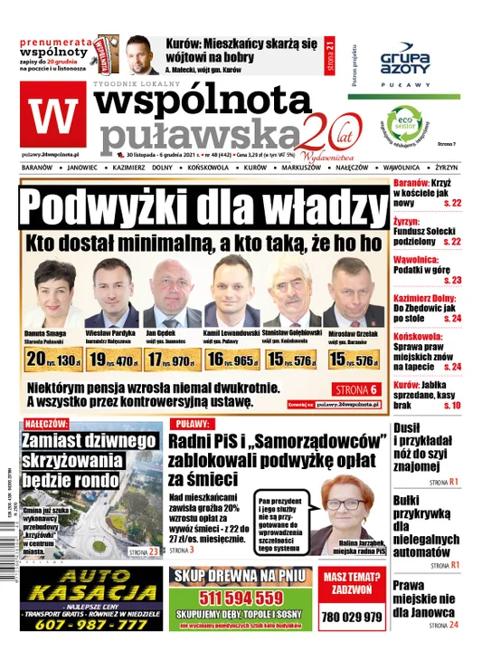 Najnowszy numer Wspólnoty Puławskiej - Zdjęcie główne