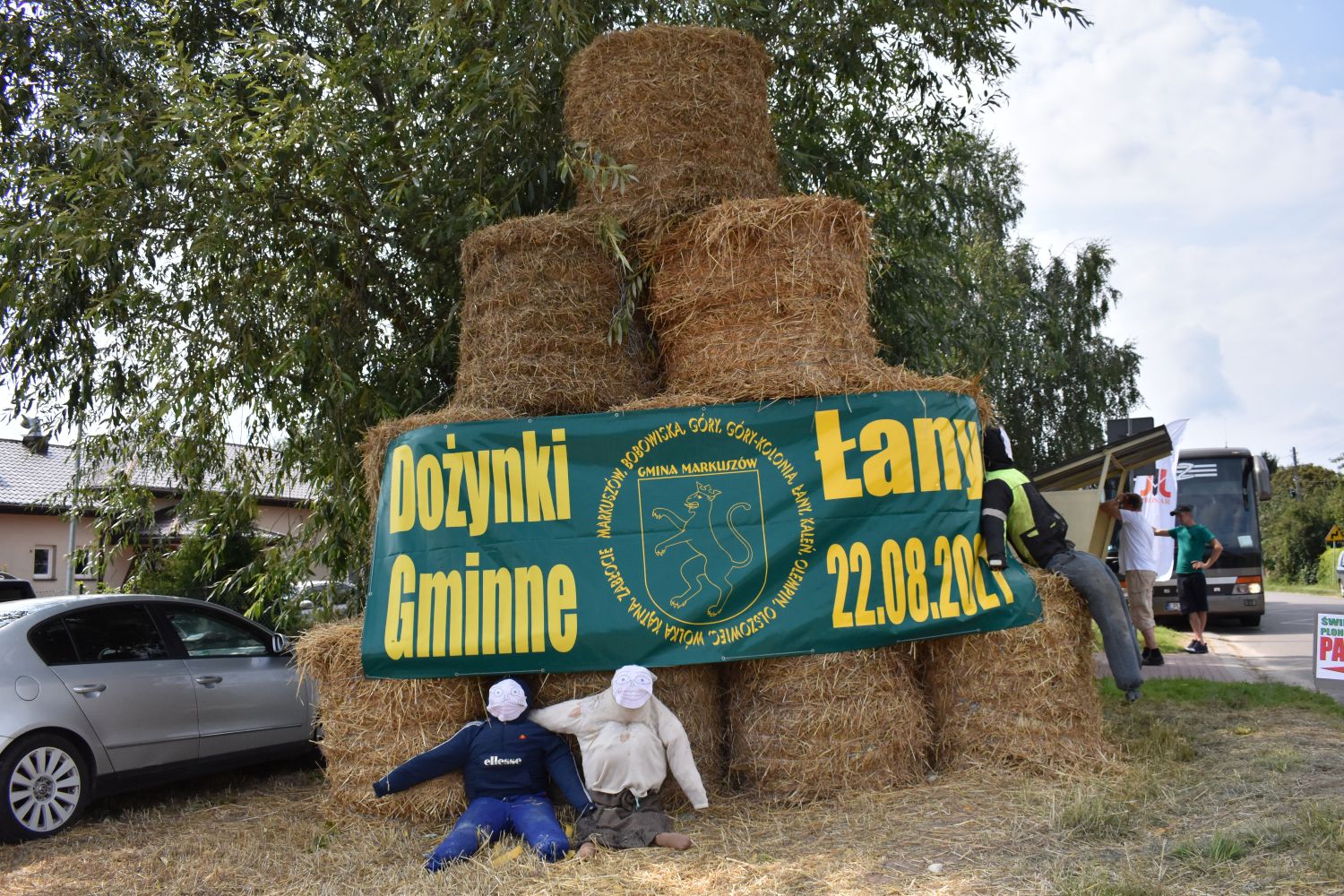 Mieszkańcy gminy Markuszów dziękowali za plony w Łanach (galeria) - Zdjęcie główne