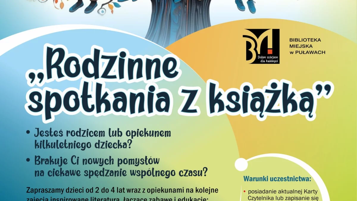 Rodzinne spotkania z książką w Puławach - Zdjęcie główne