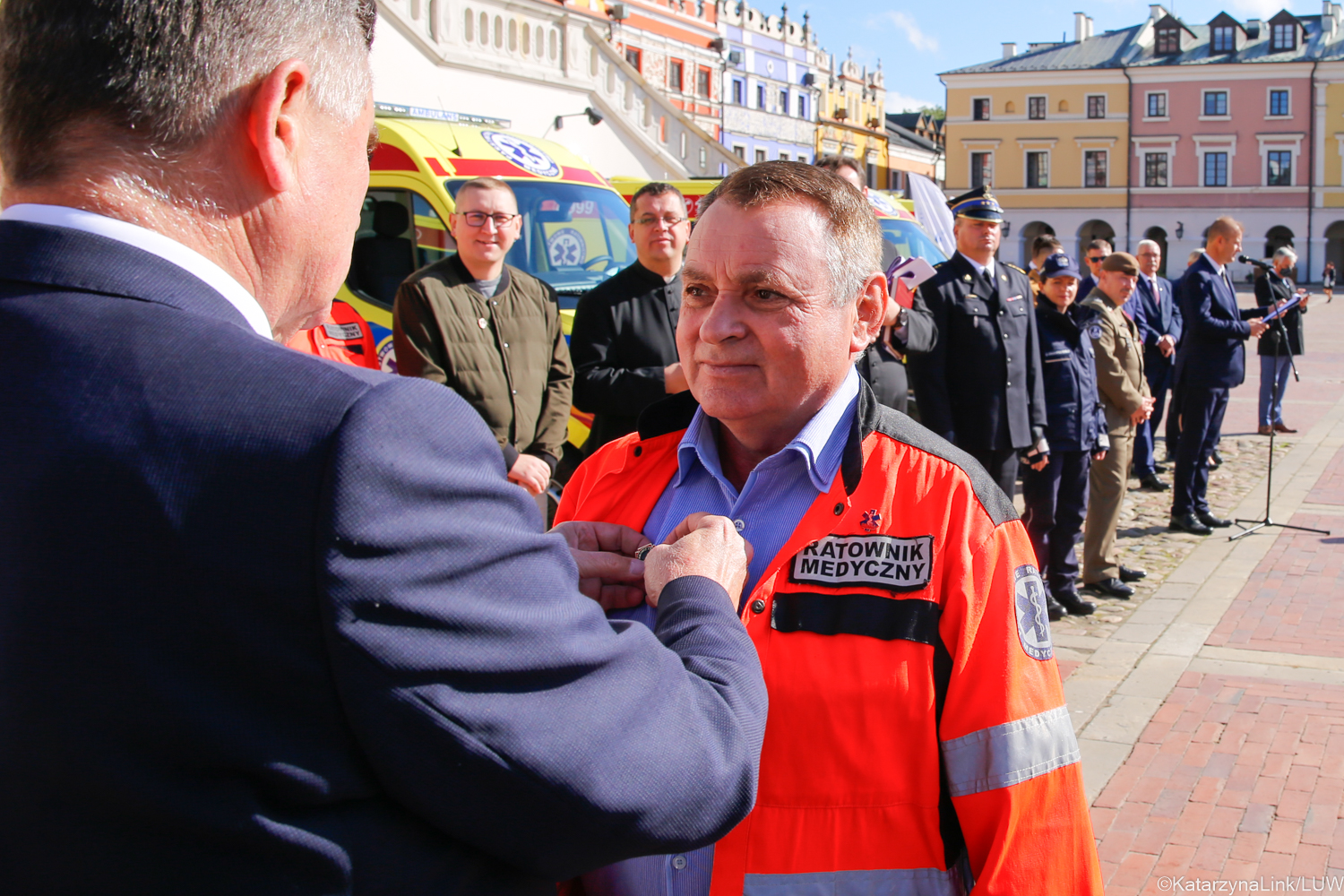 Uroczystość wręczenia odznak "Za Zasługi dla Ochrony Zdrowia”