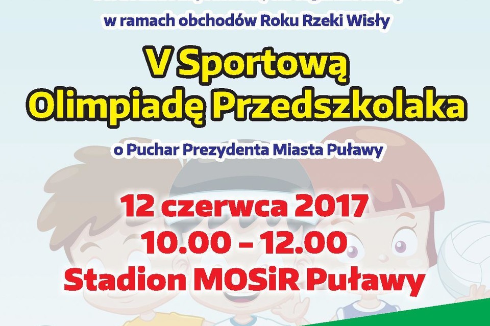 Sportowa Olimpiada Przedszkolaka Puławy 2017 - Zdjęcie główne