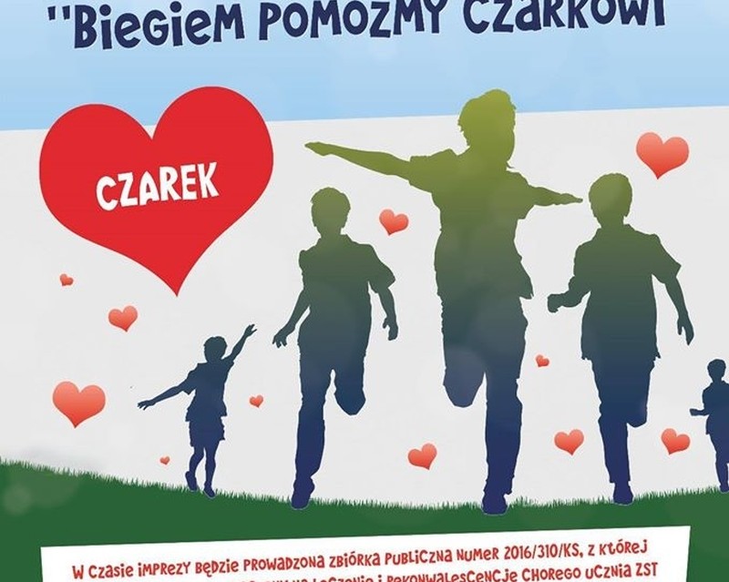 Biegiem pomóżmy Czarkowi - Walentynkowy happening sportowy - Zdjęcie główne