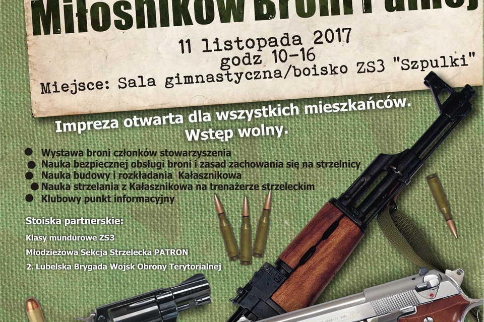 Dzień Otwarty Puławskiego Kluby Miłośników Broni Palnej - Zdjęcie główne