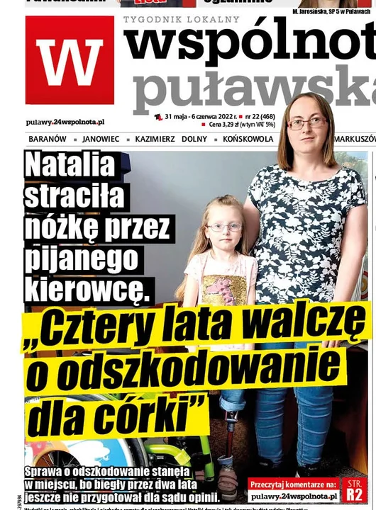 Cztery lata walczę o odszkodowanie i godne życie dla Natalii - Zdjęcie główne