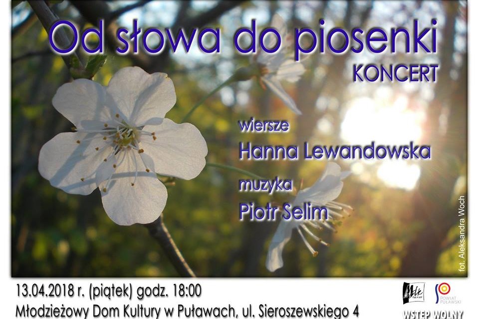 Koncert "Od słowa do piosenki" - Zdjęcie główne