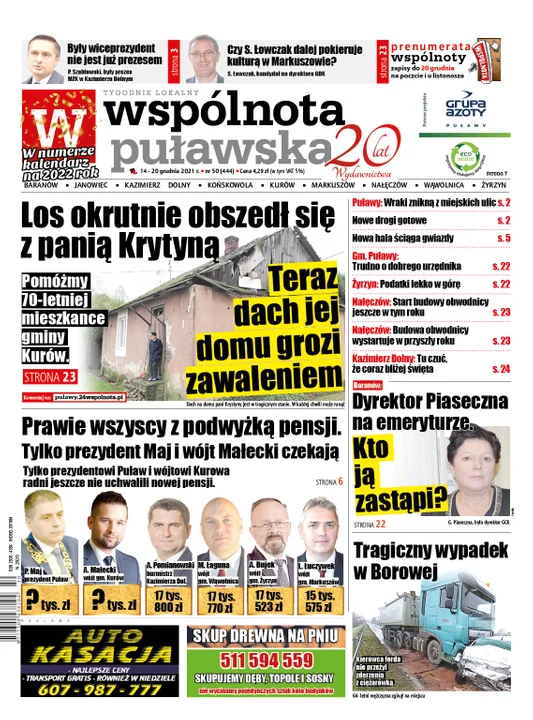 Najnowszy numer Wspólnoty Puławskiej - Zdjęcie główne