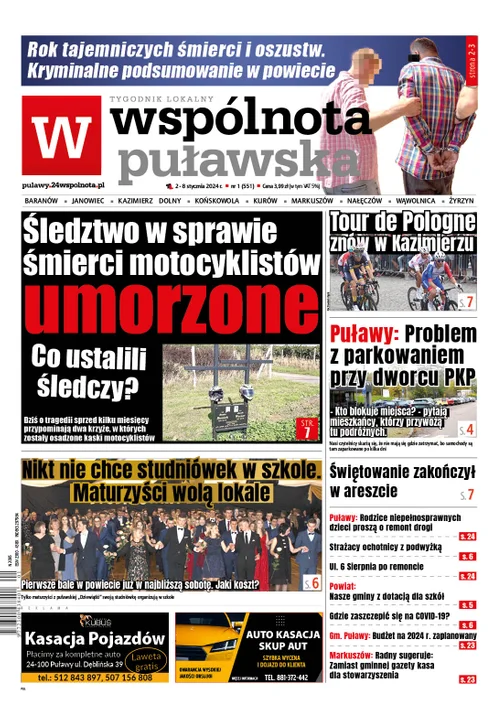 Najnowsze wydanie Wspólnoty Puławskiej 2 stycznia 2024 r - Zdjęcie główne