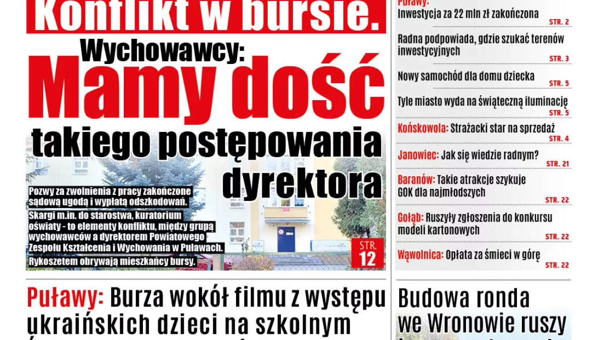 Wspólnota Puławska  -  26 listopada 2024 r. - Zdjęcie główne