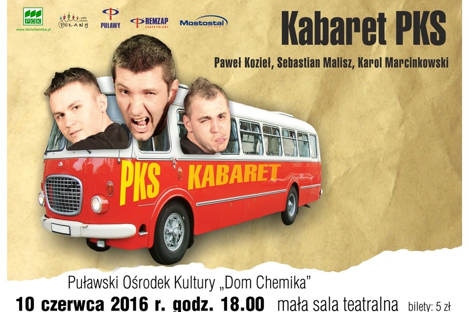 Kabaret PKS w Domu Chemika - Zdjęcie główne