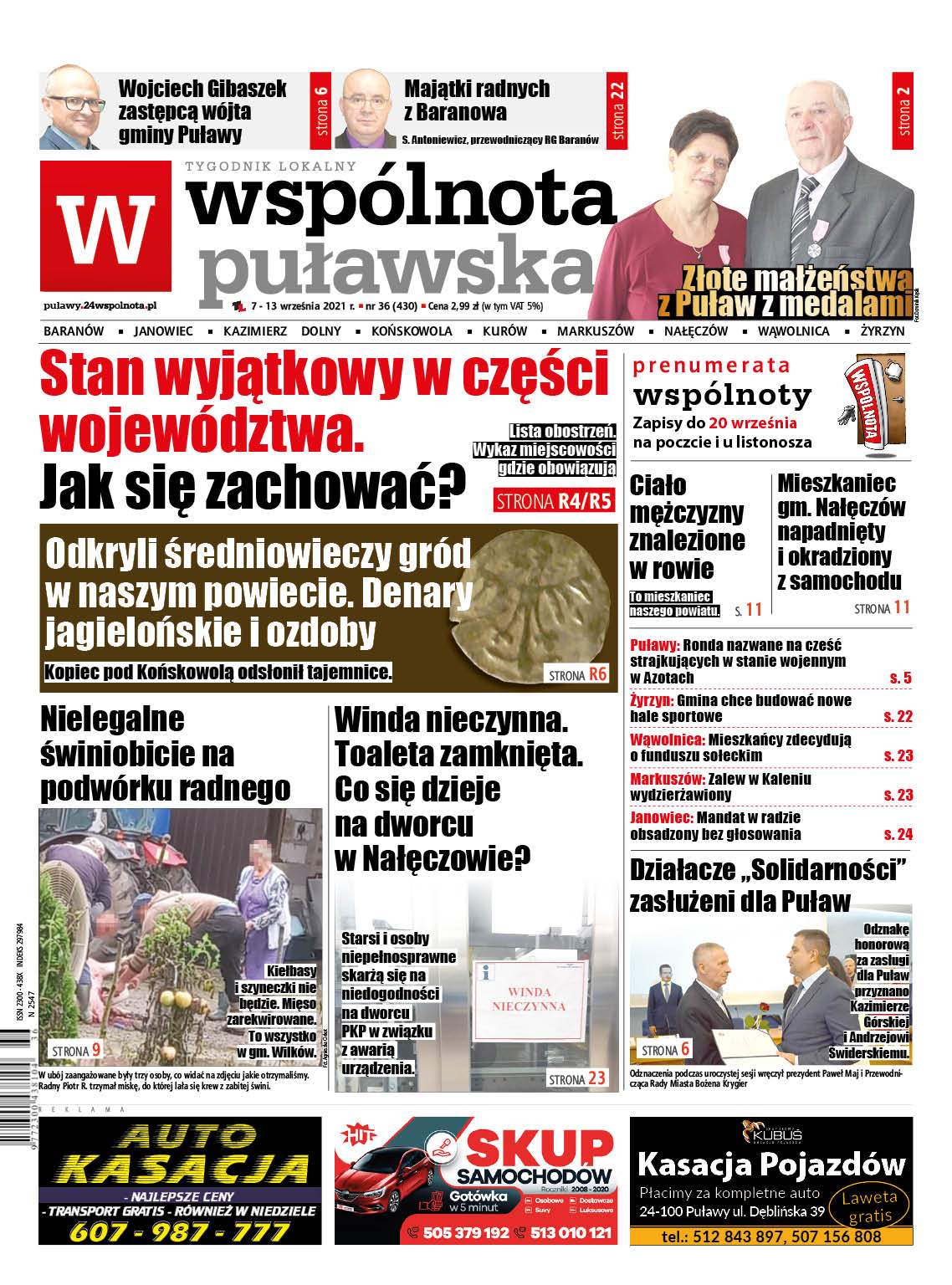 Najnowszy numer Wspólnoty Puławskiej - Zdjęcie główne