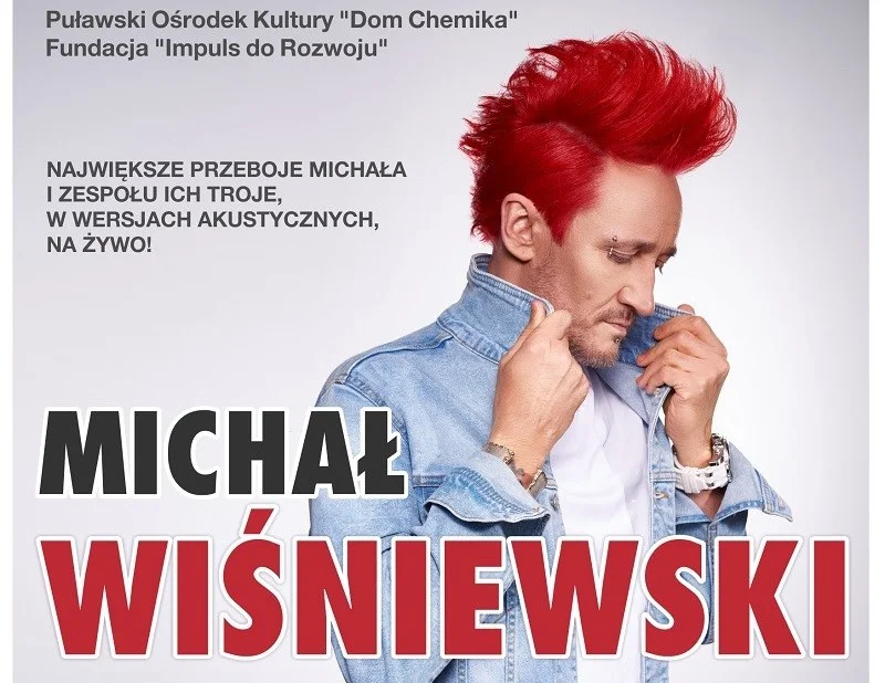 Koncert Michała Wiśniewskiego w Puławach - Zdjęcie główne