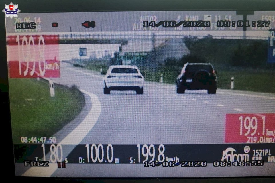 Jechał prawie 200 km/h. Odwoził teściową - Zdjęcie główne