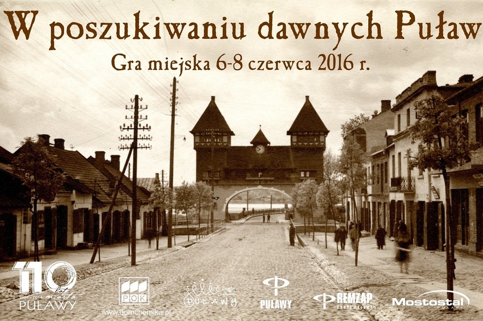 W poszukiwaniu dawnych Puław - gra miejska - Zdjęcie główne