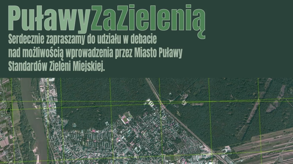 "PuławyZaZielnią" - czyli debata, na którą zaproszony jest każdy mieszkaniec miasta - Zdjęcie główne