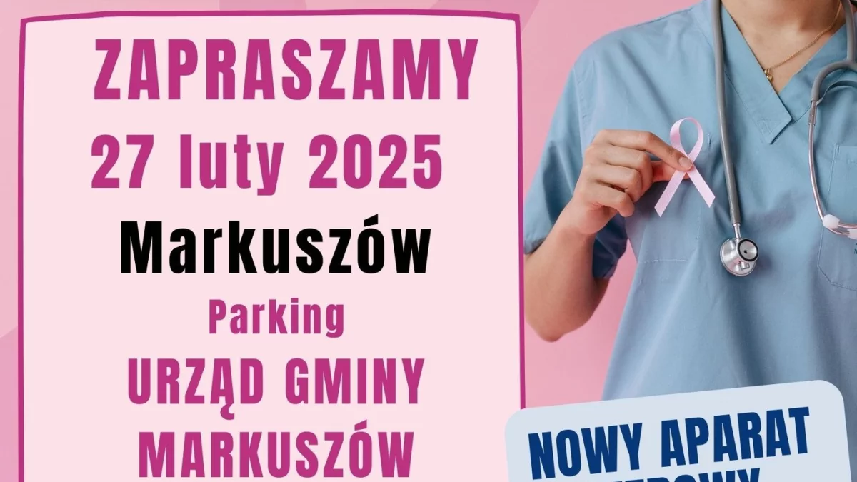 Markuszów: Przebadaj się za darmo - Zdjęcie główne