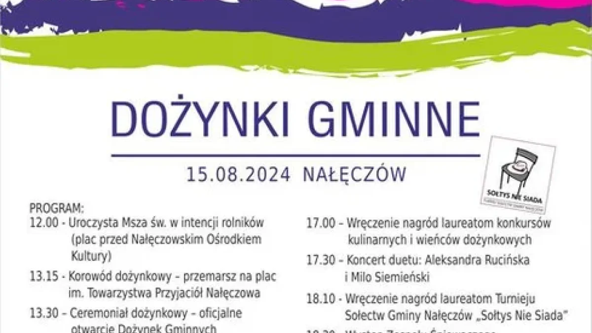 Nałęczów: Jutro odbędą się Dożynki Gminne - Zdjęcie główne