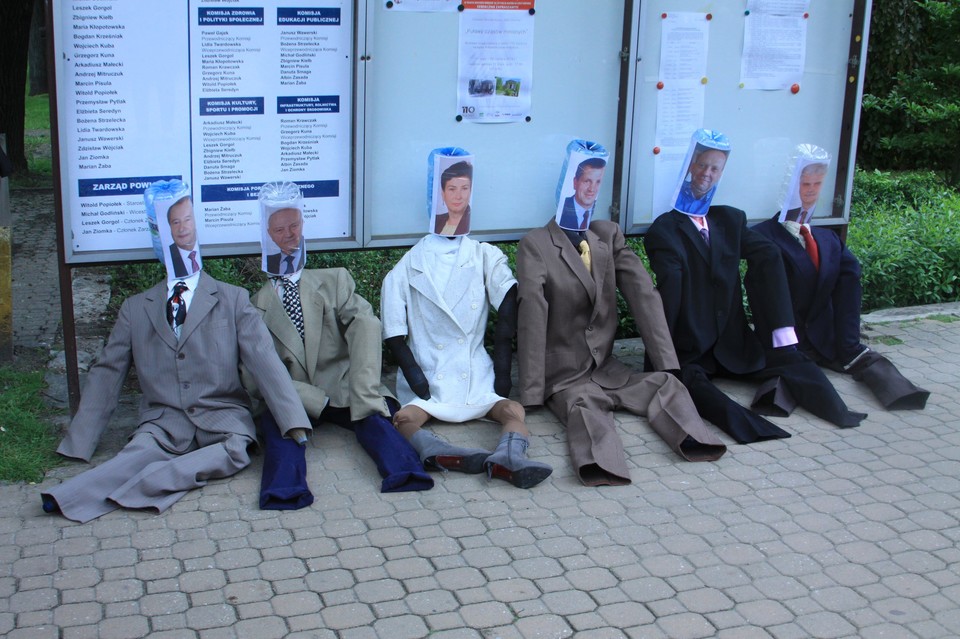 Protest w obronie puławskiego szpitala (zdjęcia) - Zdjęcie główne