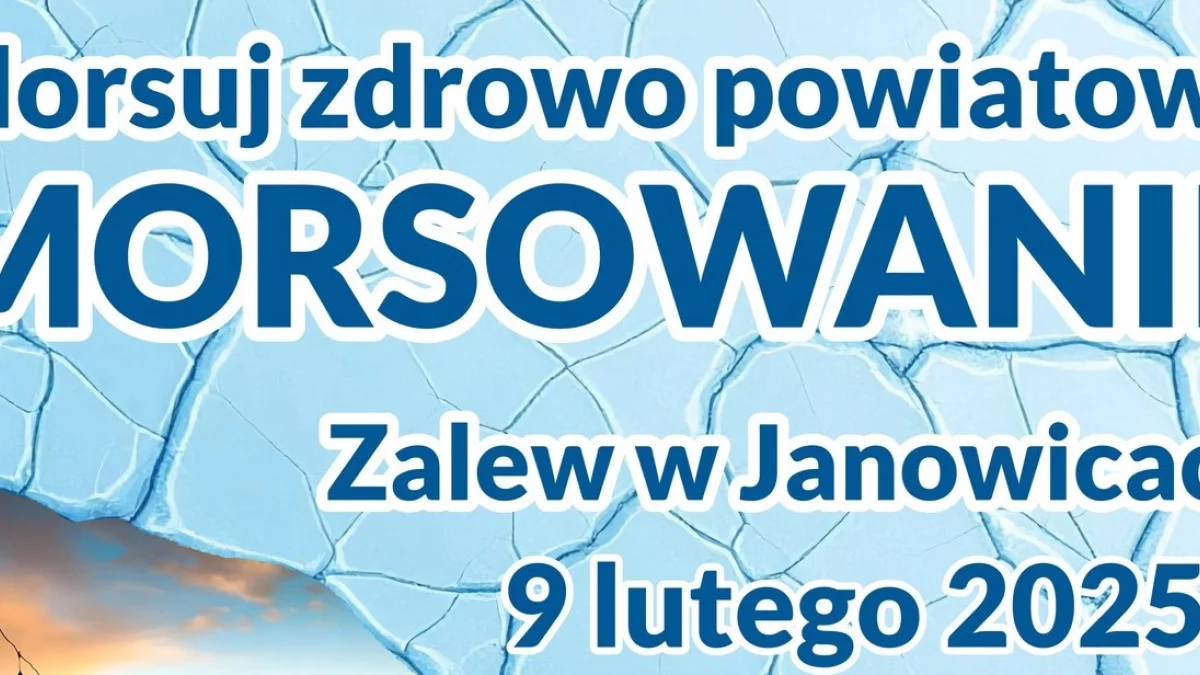 Wybierasz się na powiatowe morsowanie do Janowic? Tak będzie wyglądała impreza! - Zdjęcie główne