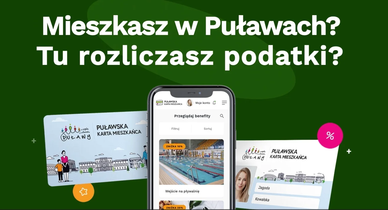 Puławska Karta Mieszkańca już działa - Zdjęcie główne