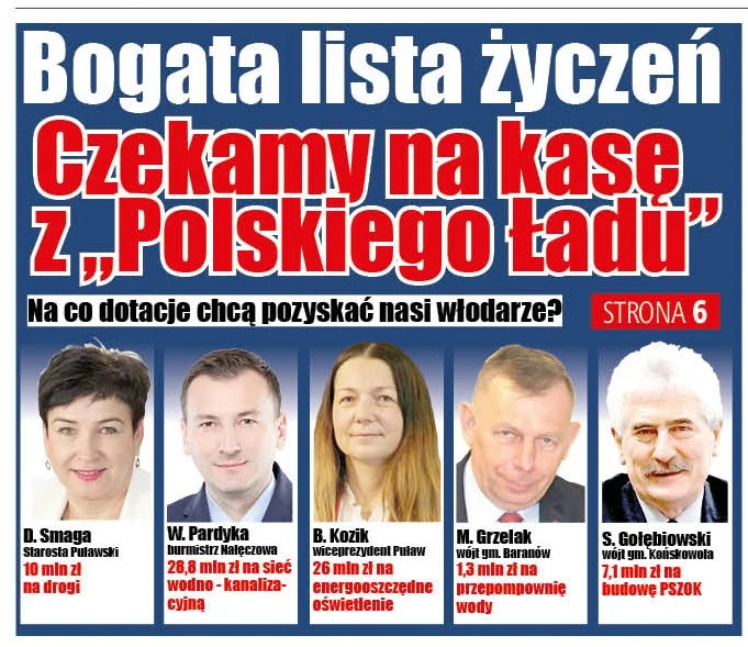 Powiat puławski czeka na rządowe pieniądze z "Polskiego ładu" - Zdjęcie główne