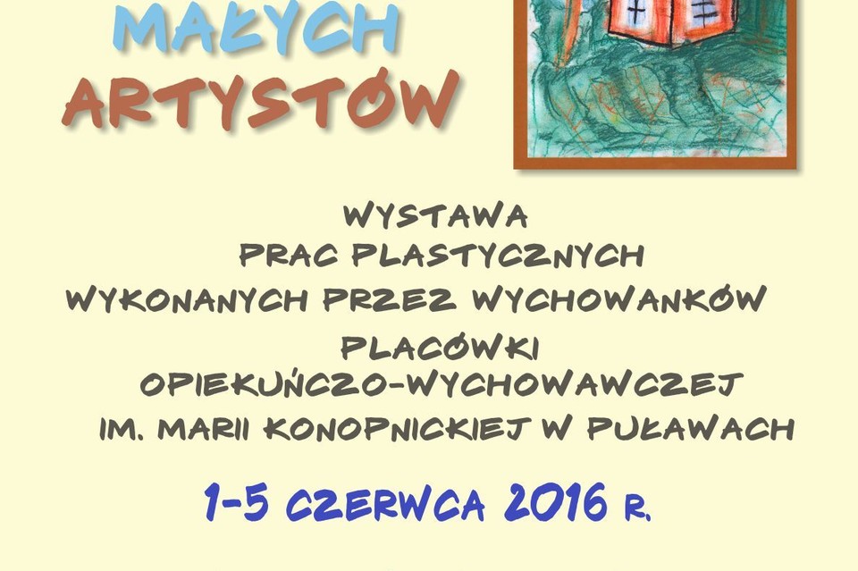 Mała Galeria Małych Artystów - wernisaż wystawy - Zdjęcie główne