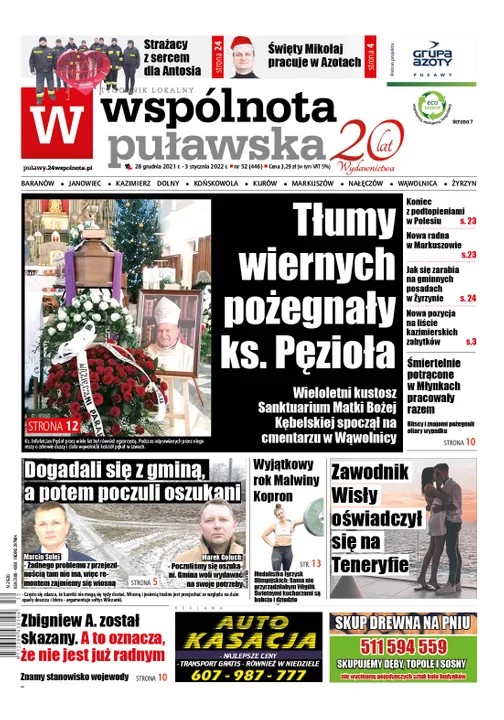 Najnowszy numer Wspólnoty Puławskiej - Zdjęcie główne