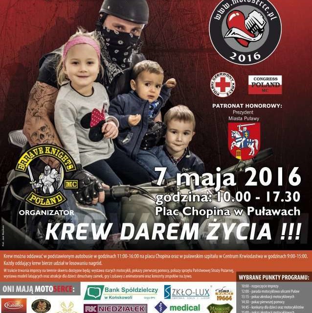 Motoserce Puławy 2016 - Zdjęcie główne