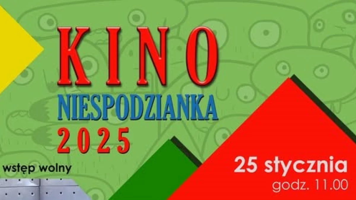 Kino Niespodzianka w Bibliotece Miejskiej w Puławach - Zdjęcie główne