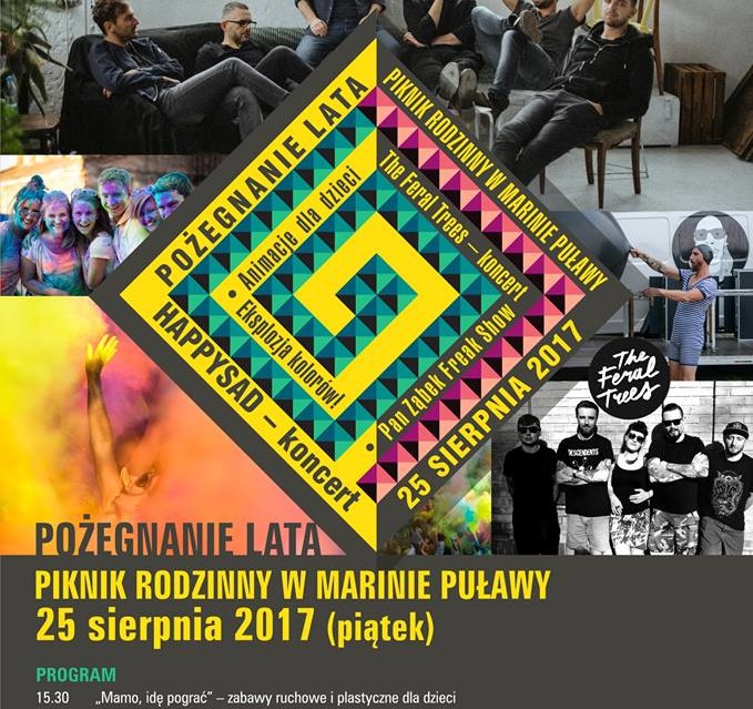 Happysad na pożegnanie lata w Marinie Puławy 2017 - Zdjęcie główne