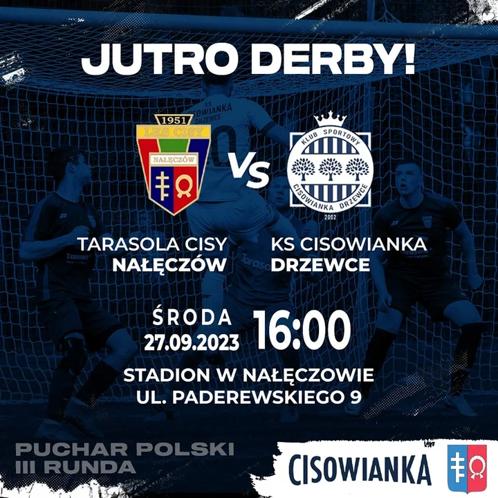 Pucharowe Derby Tarasola Cisy Nałęczów  KS Cisowianka Drzewce - Zdjęcie główne