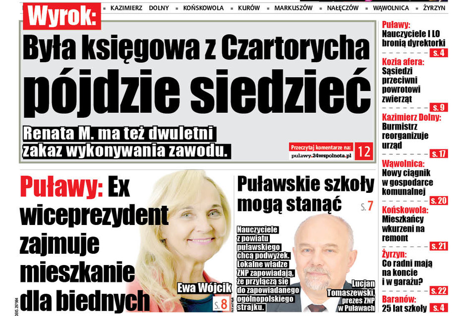 Była księgowa z Czartorycha skazana na więzienie - Zdjęcie główne