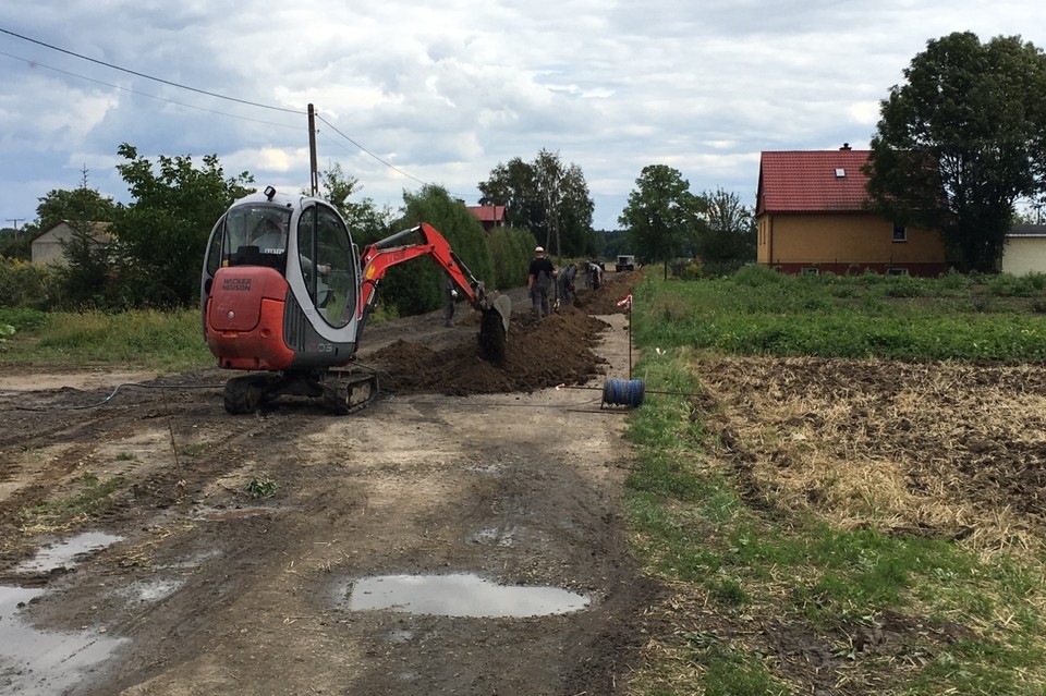 Nowe oświetlenie drogowe w Matygach - Zdjęcie główne