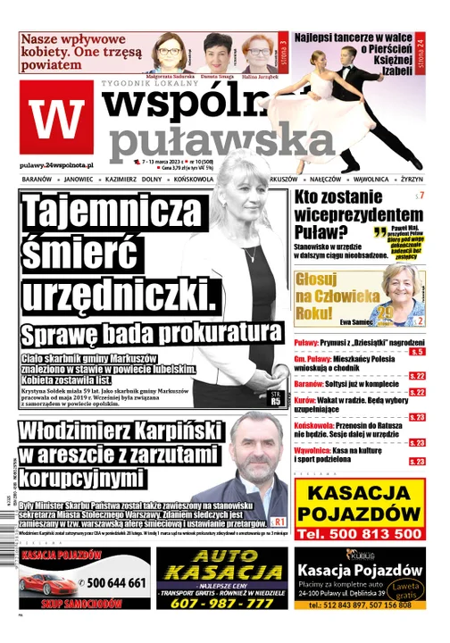 Najnowszy numer Wspólnoty Puławskiej (7 marca 2023r) - Zdjęcie główne