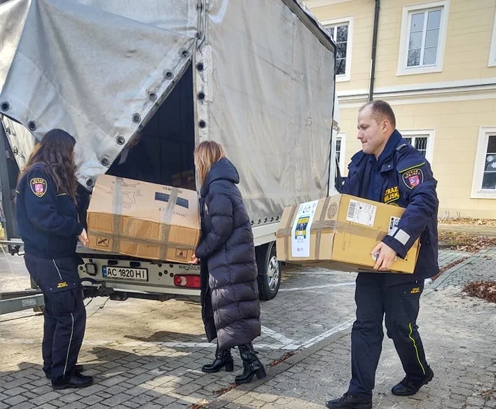 Ponad pół tony darów dla Bojarki w Ukrainie - Zdjęcie główne