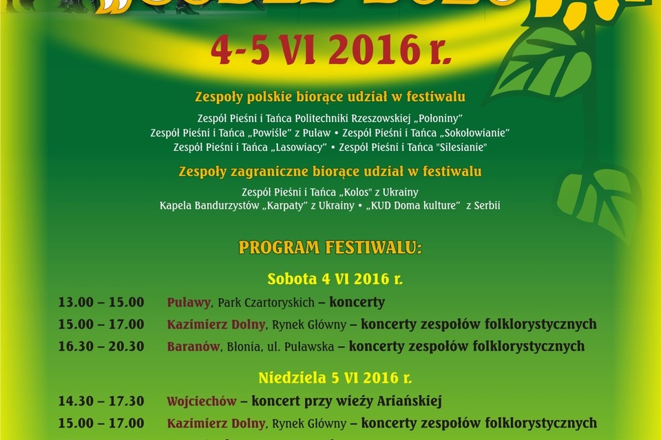 Międzynarodowy Festiwal Tańców Godel 2016 - Zdjęcie główne