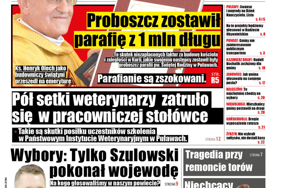 Proboszcz zostawił parafię z 1 mln długu - Zdjęcie główne