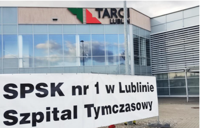 Województwo lubelskie: Uruchomią oddział respiratorowy w szpitalu tymczasowym. Pojawią się też kolejne łóżka dla zakażonych - Zdjęcie główne