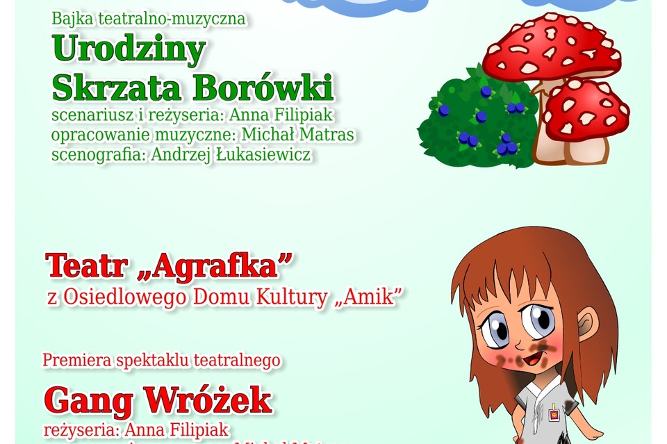 Premiery Teatrów "Figielek" i "Agrafka" na Dzień Dziecka - Zdjęcie główne