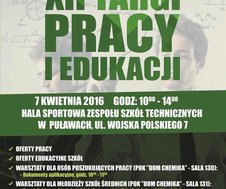 XII Targi Pracy i Edukacji w Puławach - Zdjęcie główne