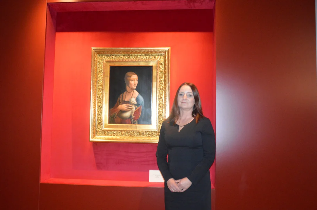 Kopia słynnego obrazu Leonarda da Vinci od teraz w Muzeum Czartoryskich w Puławach - Zdjęcie główne