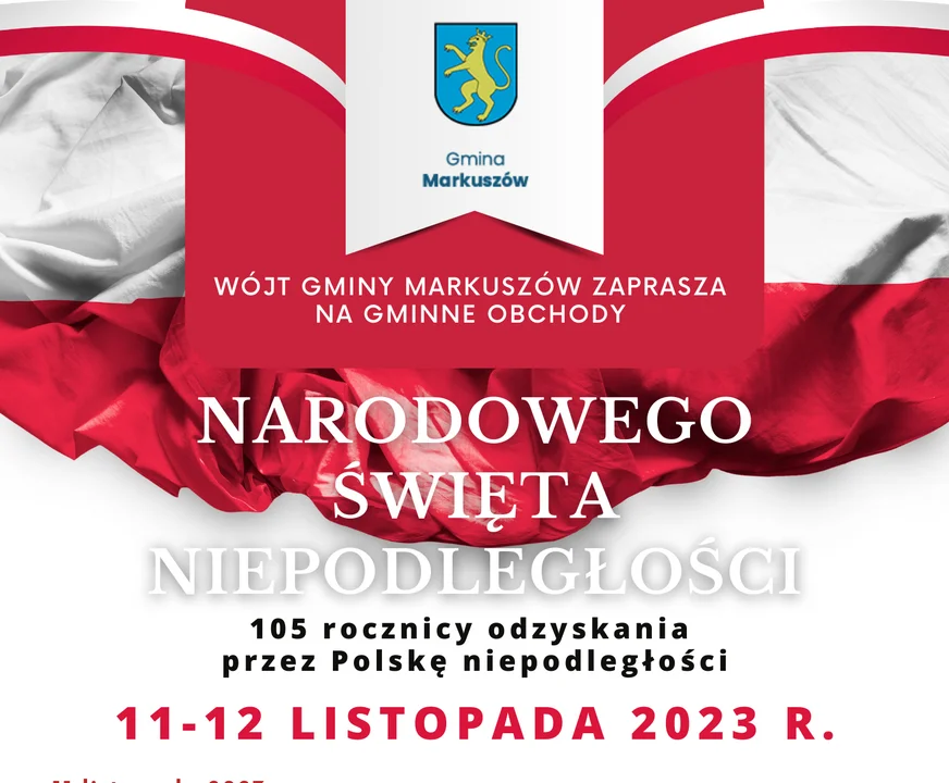 Markuszów: Tu też będą świętować 11 Listopada - Zdjęcie główne