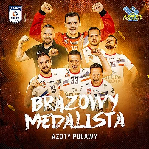 Azoty Puławy z brązowym medalem w PGNiG Superlidze - Zdjęcie główne